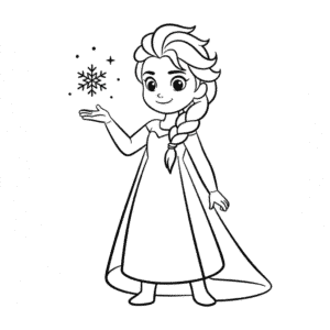 Anime Elsa Kolay Çizimi
