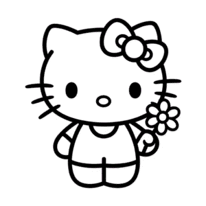 Anime Hello Kitty Kolay Çizimi