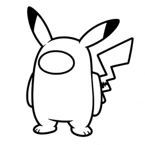 Arasımızda Pikachu Kolay Çizimi