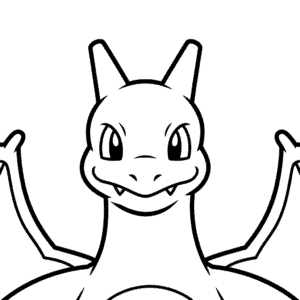 Charizard Başlığı Kolay Çizimi