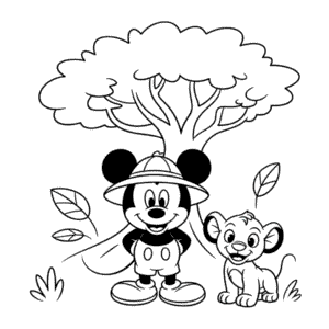 Disney Hayvan Krallığı Kolay Çizimi