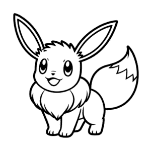 Eevee Pokémon Kolay Çizimi