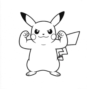 Geliştirilmiş Pikachu Kolay Çizimi