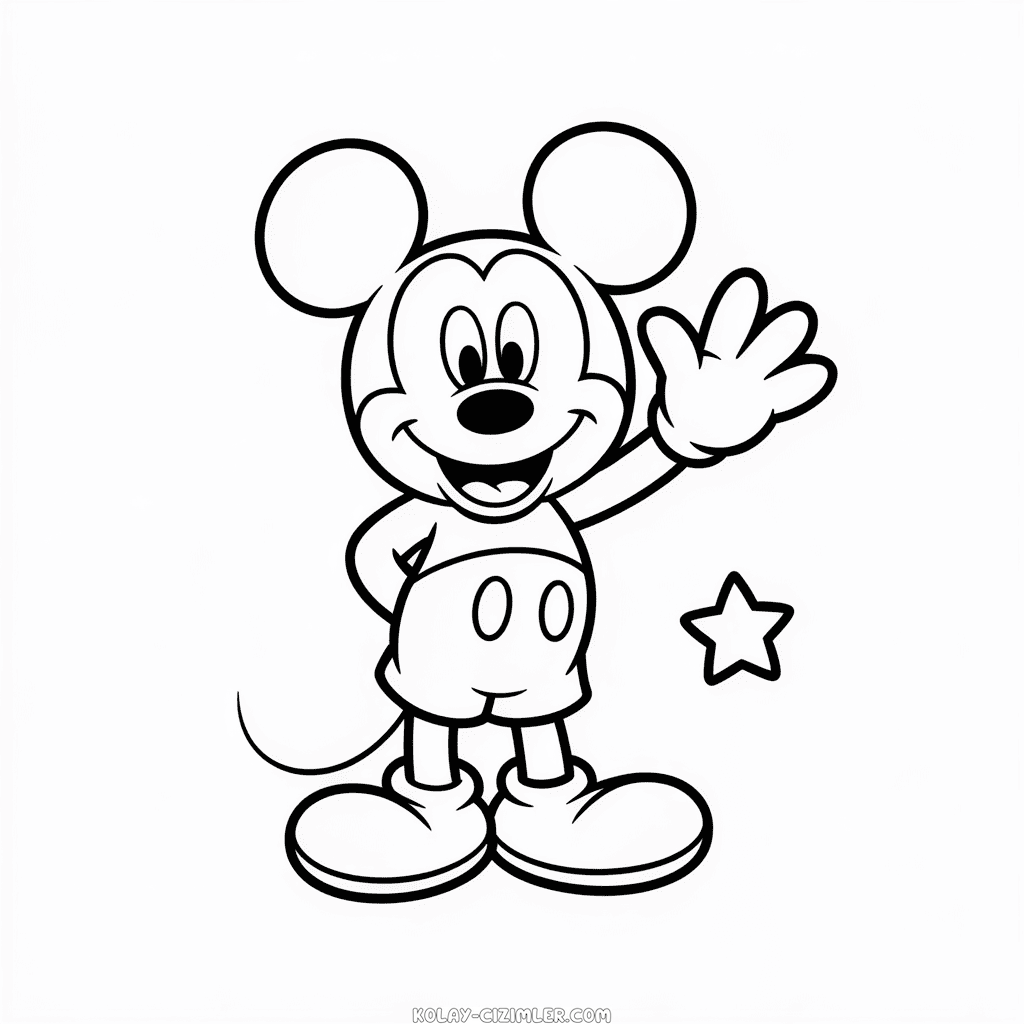 Kolay Animasyon Disney Karakteri Çizimi