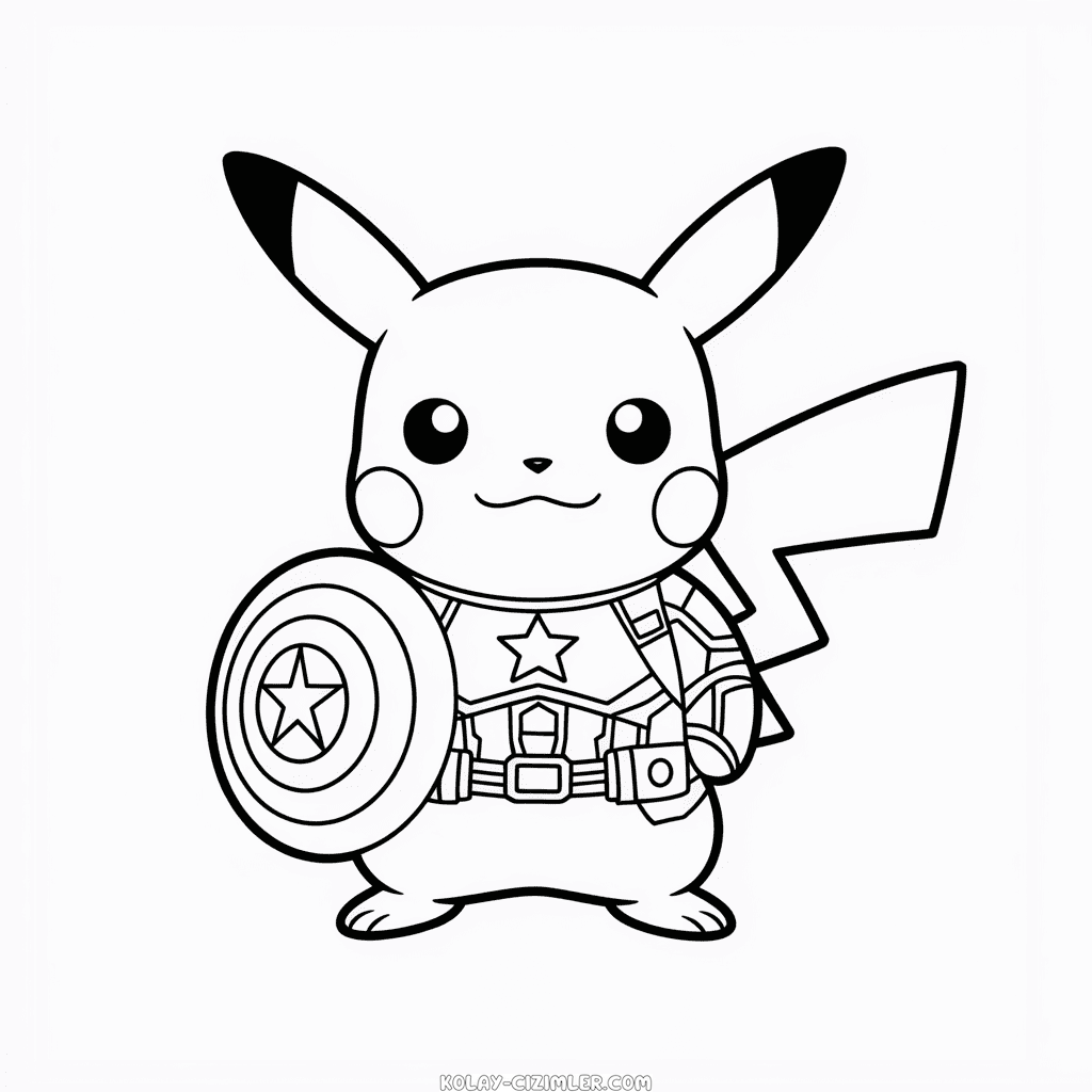 Kolay Cosplay Pikachu Çizimi