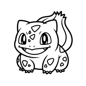Şirin Bulbasaur Pokémon Kolay Çizimi