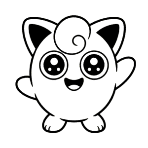 Jigglypuff Kolay Çizimi