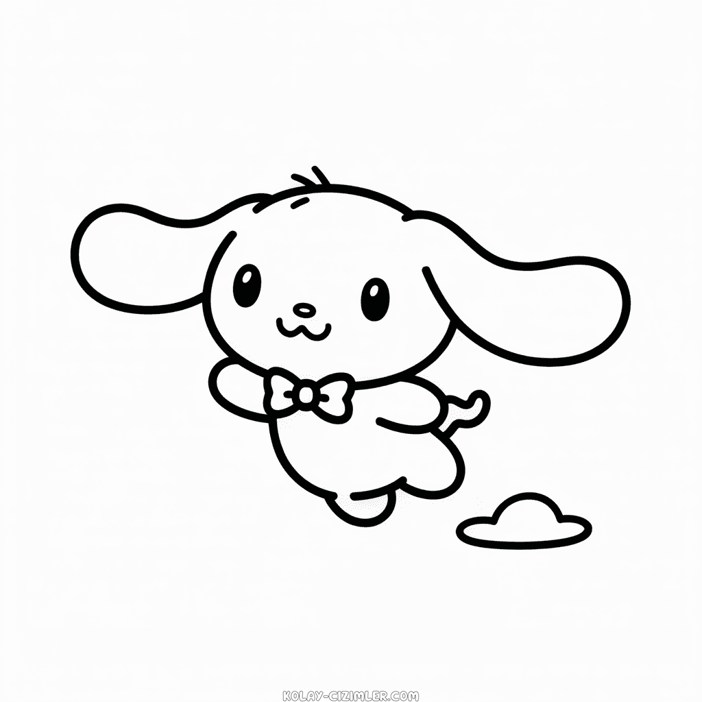 Title: Cinnamoroll Hello Kitty Kolay Çizimi