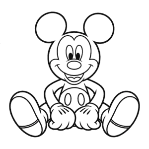 Büyük Mickey Kolay Çizimi