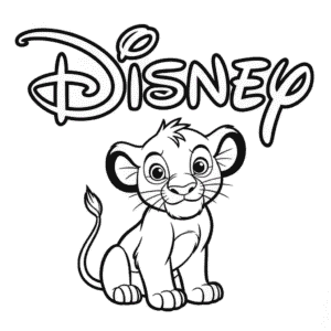 Disney Aslan Kral Kolay Çizimi