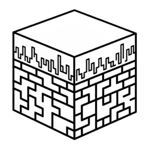 Minecraft Blok Kolay Çizimi