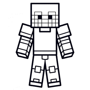 Minecraft Zırhı Kolay Çizimi