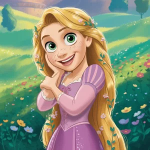 Rapunzel Çizimleri