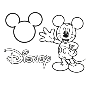 Sevimli Mickey Disney Çizgi Film Kolay Çizimi
