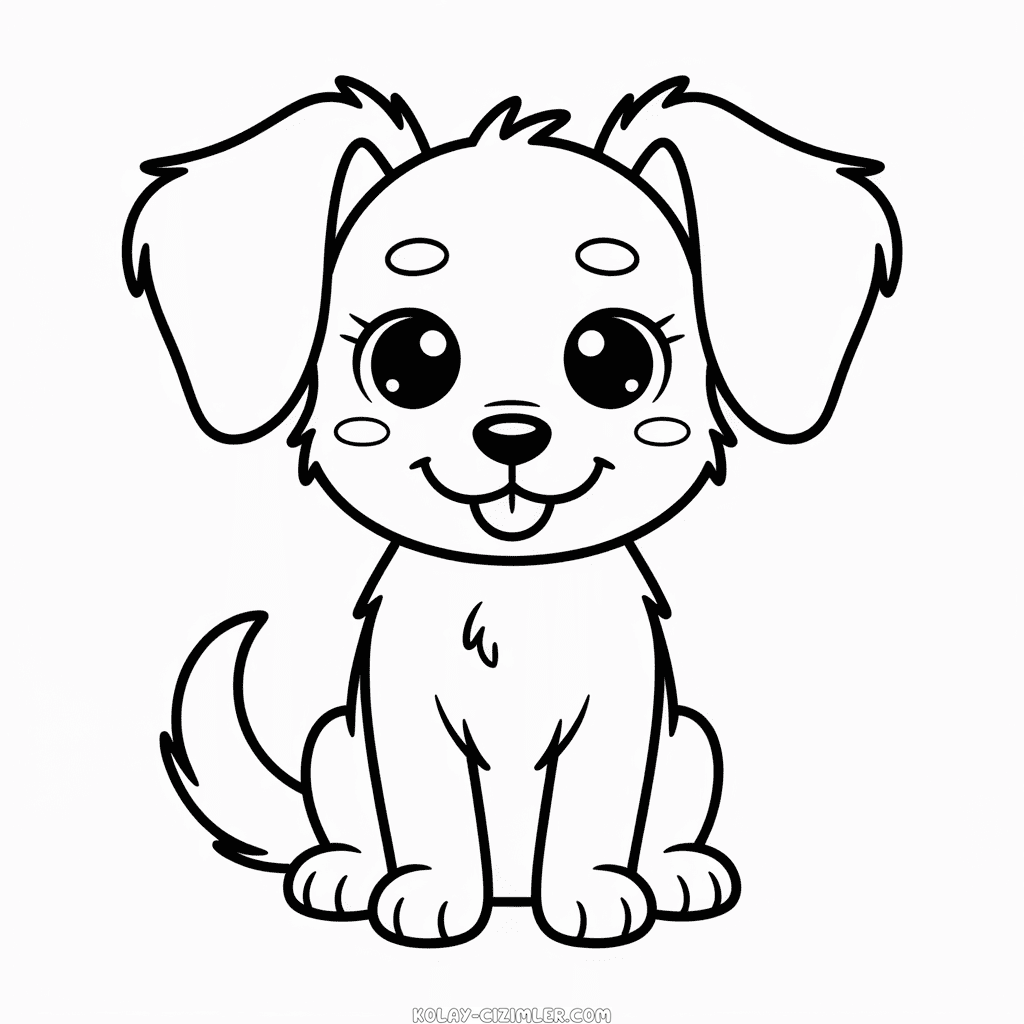 Anime Köpeği Kolay Çizimi