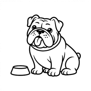 Bulldog Kolay Çizimi