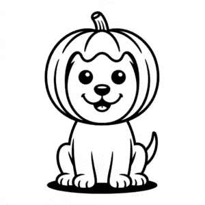 Cadılar Bayramı Köpeği Kolay Çizimi