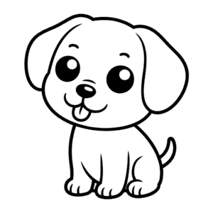 Chibi Köpek Kolay Çizimi
