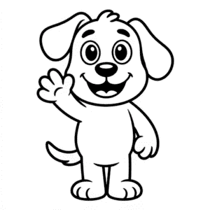 Çizgi Film Köpeği Kolay Çizimi