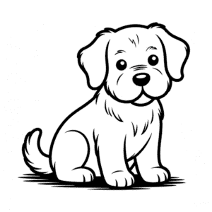 Gerçekçi Sevimli Köpek Kolay Çizimi