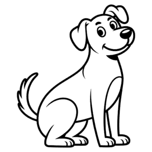 Havalı Köpek Kolay Çizimi