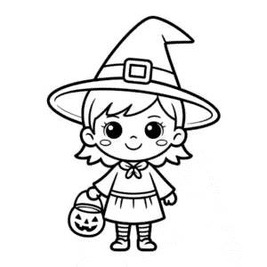 Chibi Cadılar Bayramı Kolay Çizimi