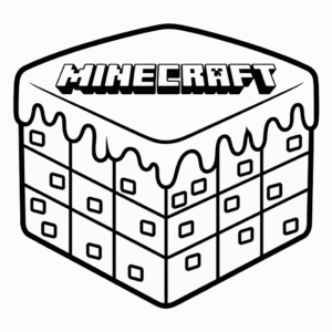 Minecraft Pastası Kolay Çizimi