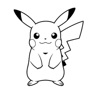 Temel Pikachu Kolay Çizimi